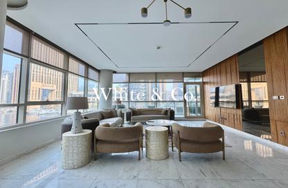 Apartment - 3 - 4 for rent in Marina Quays East - Marina Quays - Dubai Marina - Dubai