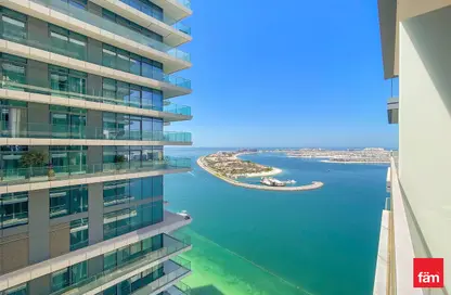 Apartment - 2 Bedrooms - 2 Bathrooms for rent in Beach Isle Tower 1 - Beach Isle - Emaar Beachfront - Dubai Harbour - Dubai