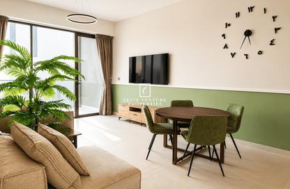 Apartment - 1 Bedroom - 2 Bathrooms for rent in Amal Tower - Dubai Sports City - Dubai
