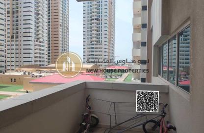 شقة - غرفة نوم - 2 حمامات للايجار في أبراج عجمان وان - الصوان - عجمان شقة - غرفة نوم - 2 حمامات للايجار في أبراج عجمان وان - الصوان - عجمان