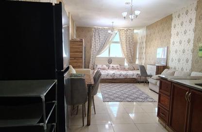 Apartment - Studio - 1 Bathroom for rent in Orient Tower 1 - Orient Towers - Al Bustan - Ajman