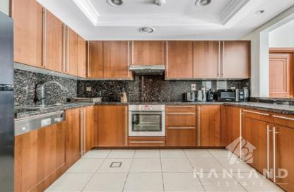 Apartment - 2 Bedrooms - 3 Bathrooms for rent in The Fairmont Palm Residence North - The Fairmont Palm Residences - Palm Jumeirah - Dubai