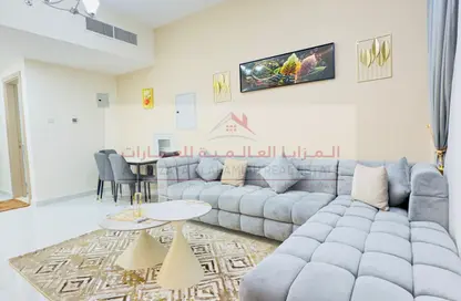 Apartment - 1 Bedroom - 2 Bathrooms for rent in New Al Taawun Road - Al Taawun - Sharjah