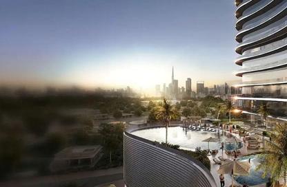 Apartment - 1 Bedroom - 2 Bathrooms for sale in Binghatti Skyflame 1 - Binghatti Skyflame - Majan - Dubai