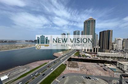 Apartment - 2 Bedrooms - 3 Bathrooms for rent in Al Khan Lagoon Tower - Al Khan Lagoon - Al Khan - Sharjah