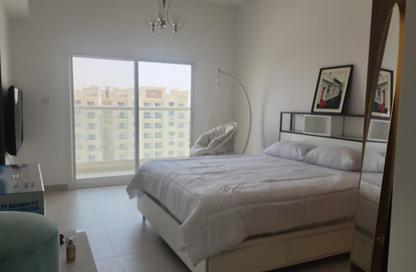 Apartment - Studio - 1 Bathroom for rent in Al Amira Village - Al Yasmeen - Ajman