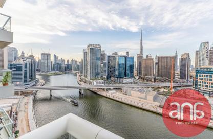 Apartment - 1 - 1 for rent in Mayfair Tower - Business Bay - Dubai