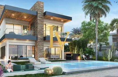 Townhouse - 4 Bedrooms - 3 Bathrooms for sale in Costa Brava 1 - Costa Brava at DAMAC Lagoons - Damac Lagoons - Dubai