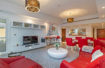 Apartment - 2 Bedrooms - 3 Bathrooms for rent in Marina Residences 6 - Marina Residences - Palm Jumeirah - Dubai