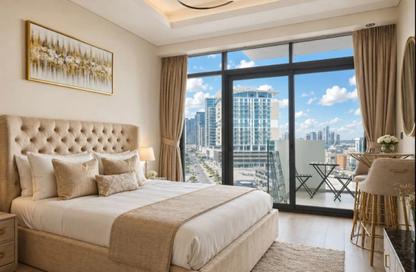 Apartment - Studio - 1 for rent in Farhad Azizi Residence - Dubai Healthcare City 2 - Al Jaddaf - Dubai