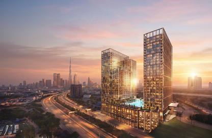 Apartment - Studio - 1 for sale in Binghatti Starfall - Al Jaddaf - Dubai