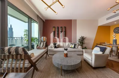 Apartment - 3 Bedrooms - 4 Bathrooms for rent in Downtown Views II Tower 1 - Downtown Views II - Zabeel 2 - Zabeel - Dubai