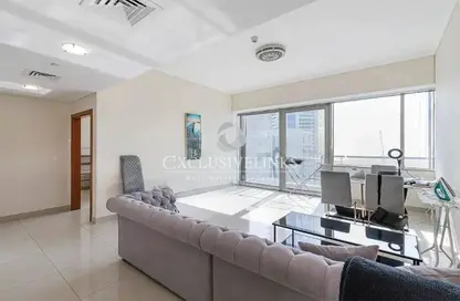 Apartment - 1 Bedroom - 2 Bathrooms for rent in Ocean Heights - Dubai Marina - Dubai