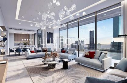 Apartment - 1 Bedroom - 2 Bathrooms for sale in Peninsula Four - Peninsula - Business Bay - Dubai