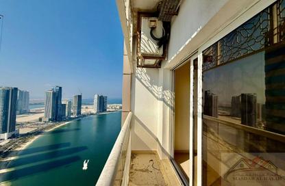 Apartment - 3 Bedrooms - 3 Bathrooms for rent in Al Waha Residence - Al Khan - Sharjah