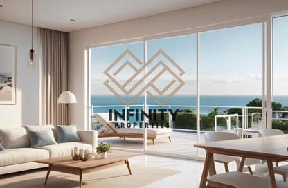 Apartment - 1 Bedroom - 2 Bathrooms for sale in Mawjan Tower - Ajman Corniche Road - Ajman