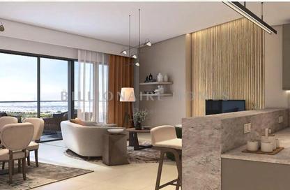 Apartment - 1 - 1 for sale in Golf Greens 2 Tower A - Golf Greens 2 - Golf Greens - Damac Hills - Dubai