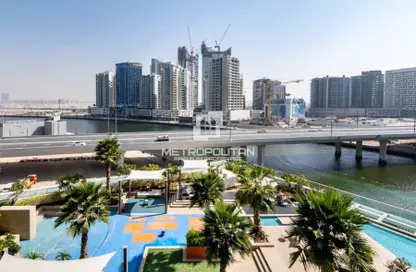 Apartment - Studio - 1 Bathroom for rent in Damac Maison Prive A - Damac Maison Prive - Business Bay - Dubai