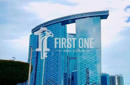 Apartment - 1 Bedroom - 2 Bathrooms for rent in The Gate Tower 1 - Shams Abu Dhabi - Al Reem Island - Abu Dhabi