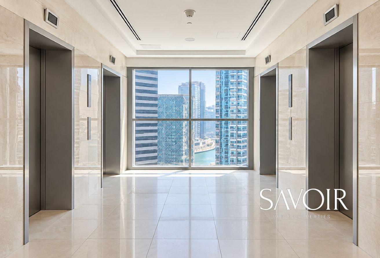 Bellevue Tower 1 | Burj Khalifa view | Unfurnished photo 13