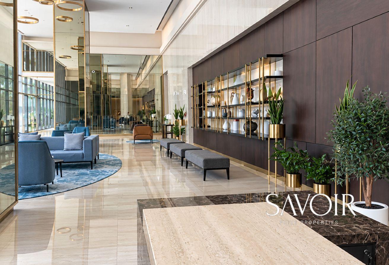 Bellevue Tower 1 | Burj Khalifa view | Unfurnished photo 14