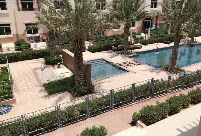 Studio Terrace in Al Ghadeer Village-Pool View