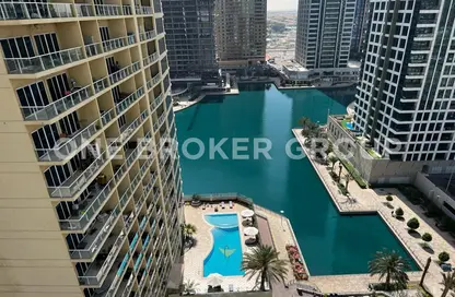 شقة - غرفة نوم - 2 حمامات للبيع في برج الرياح 1 - (JLT) مجمع B - أبراج بحيرات الجميرا - دبي