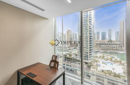 Office Space - Studio - 2 Bathrooms for rent in Al Fattan Marine Tower - Al Fattan Marine Towers - Jumeirah Beach Residence - Dubai