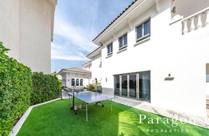 Villa - 4 - 3 for rent in Garden Homes Frond A - Garden Homes - Palm Jumeirah - Dubai