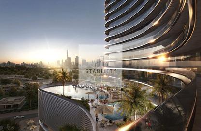 Apartment - 1 Bedroom - 2 Bathrooms for sale in Binghatti Skyflame 1 - Binghatti Skyflame - Majan - Dubai Land - Dubai