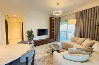 Apartment - 1 Bedroom - 1 Bathroom for rent in Grand Bleu Tower 2 - EMAAR Beachfront - Dubai Harbour - Dubai