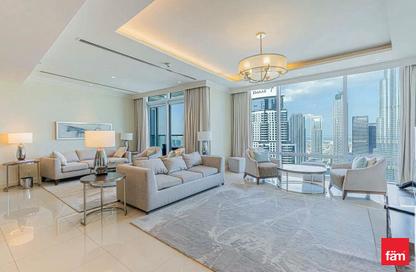 Apartment - 3 Bedrooms - 4 Bathrooms for rent in The Address Residence Fountain Views 2 - The Address Residence Fountain Views - Downtown Dubai - Dubai