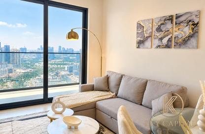 Apartment - 1 - 2 for rent in Binghatti Heights - District 10 - Jumeirah Village Circle - Dubai
