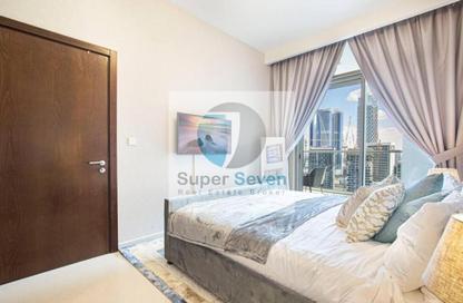 Apartment - 1 - 1 for rent in Vera Residences - Business Bay - Dubai
