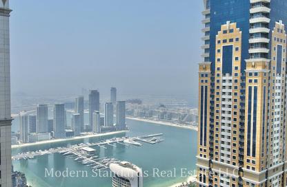 Apartment - 1 Bedroom - 2 Bathrooms for rent in The Torch - Dubai Marina - Dubai
