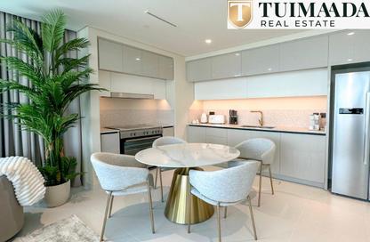 Apartment - 3 Bedrooms - 3 Bathrooms for rent in Marina Vista Tower 2 - Marina Vista - Emaar Beachfront - Dubai Harbour - Dubai