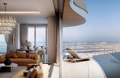 Apartment - 1 Bedroom - 2 Bathrooms for sale in The Bristol - EMAAR Beachfront - Dubai Harbour - Dubai