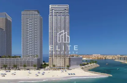 Apartment - 1 Bedroom - 1 Bathroom for sale in Beachgate by Address - EMAAR Beachfront - Dubai Harbour - Dubai