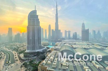 شقة - غرفة نوم - 2 حمامات للايجار في العنوان رزيدنس فاونتن فيوز  2 - العنوان رزيدنس فاونتن فيوز - وسط مدينة دبي - دبي