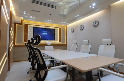 Business Centre - Studio - 2 Bathrooms for rent in The Exchange - Business Bay - Dubai