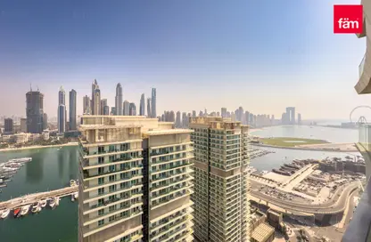 Apartment - 1 Bedroom - 1 Bathroom for sale in Beach Vista Tower 1 - Beach Vista - EMAAR Beachfront - Dubai Harbour - Dubai
