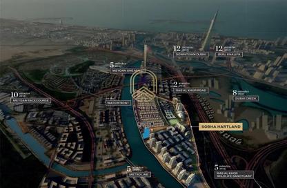 Retail - Studio - 1 Bathroom for sale in Sobha Hartland Waves Opulence - Sobha Hartland - Mohammed Bin Rashid City - Dubai