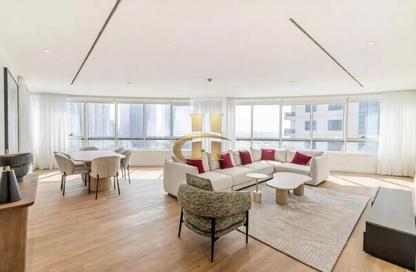Apartment - 4 Bedrooms - 4 Bathrooms for rent in Horizon Tower - Dubai Marina - Dubai