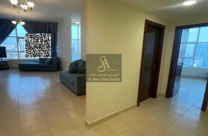 Apartment - 2 Bedrooms - 2 Bathrooms for sale in Orient Tower 1 - Orient Towers - Al Bustan - Ajman