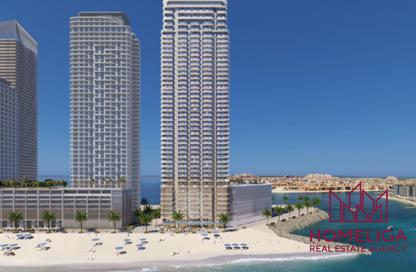Apartment - 2 Bedrooms - 2 Bathrooms for sale in Beachgate by Address - EMAAR Beachfront - Dubai Harbour - Dubai