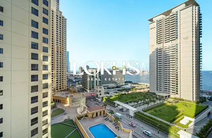 Apartment - 3 Bedrooms - 2 Bathrooms for rent in Al Fattan Marine Tower - Al Fattan Marine Towers - Jumeirah Beach Residence - Dubai