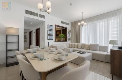 Apartment - 1 - 2 for rent in 29 Burj Boulevard Tower 1 - 29 Burj Boulevard - Downtown Dubai - Dubai