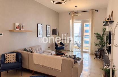 Apartment - 2 - 3 for rent in Sulafa Tower - Dubai Marina - Dubai