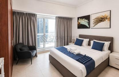 Apartment - Studio - 1 Bathroom for rent in Lake Terrace - JLT Cluster D - Jumeirah Lake Towers - Dubai
