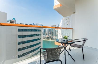 Apartment - Studio - 1 Bathroom for rent in Millennium Binghatti Residences - Business Bay - Dubai